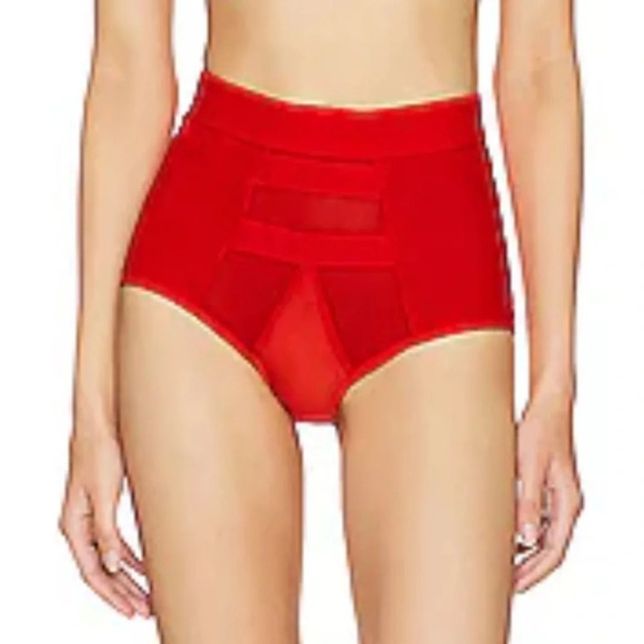 Revolve Free People We Are‎ Hah Brown Sugar High Waisted Panty XS - Picture 5 of 5